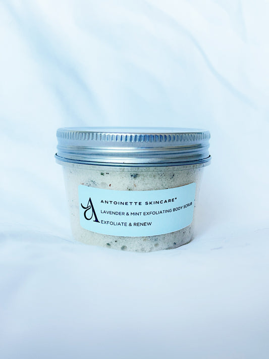 Lavender and Mint Exfoliating Body Scrub